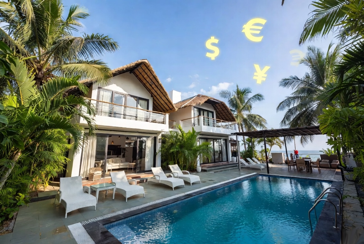 Holiday homes in Goa generating rental income with villa and apartment investment opportunities