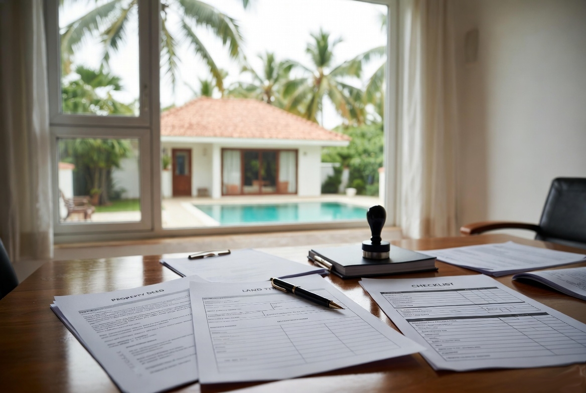 Checklist of legal documents required before buying property in Goa