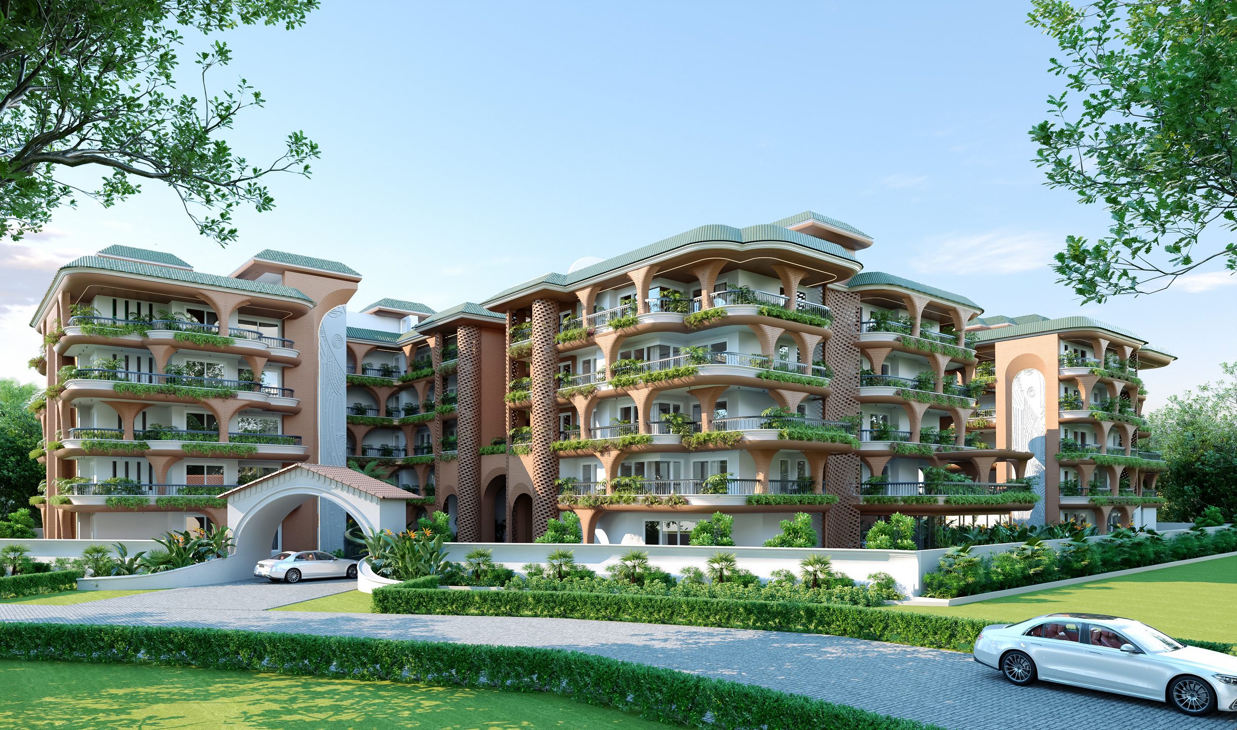 2 & 3 BHK Luxury Apartments with Private Pool for Sale in Nerul, North Goa