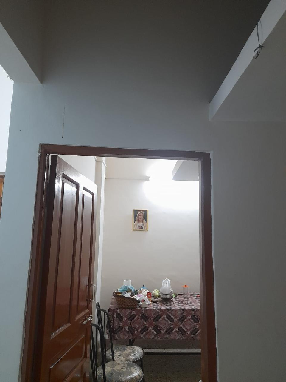 Semi-Furnished 2 BHK Flat for Rent Near Milagres Church, Mapusa