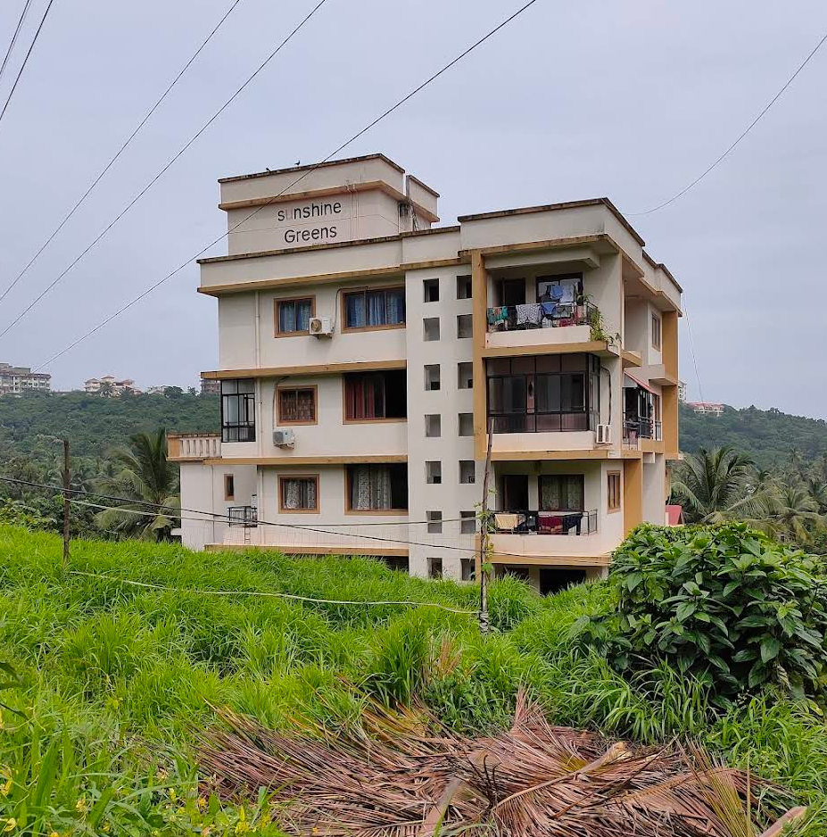 Furnished 2 BHK Apartment for Sale in Dabolim, Mormugao, South Goa – Near Beaches with Two Parking Spaces